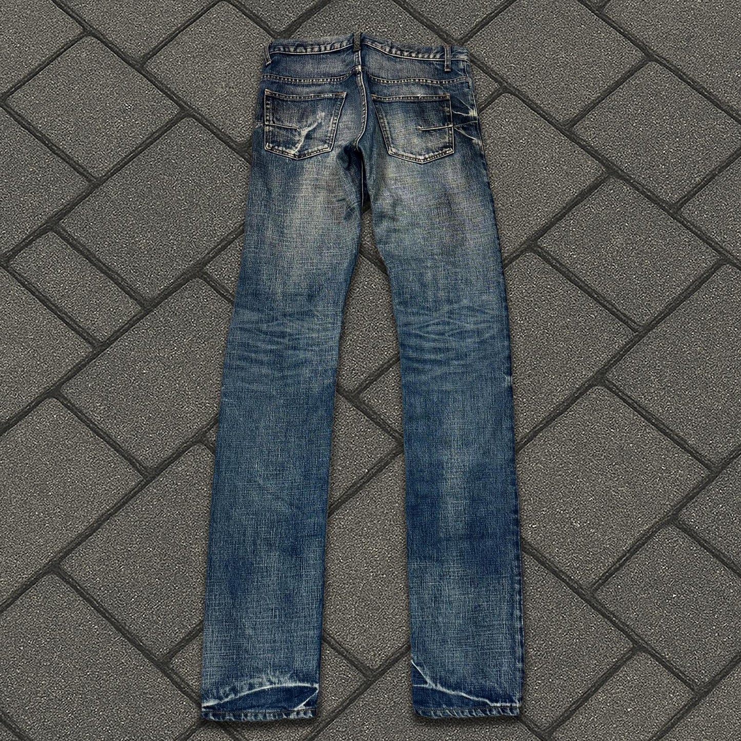 Dior Homme Blue Washed Denim