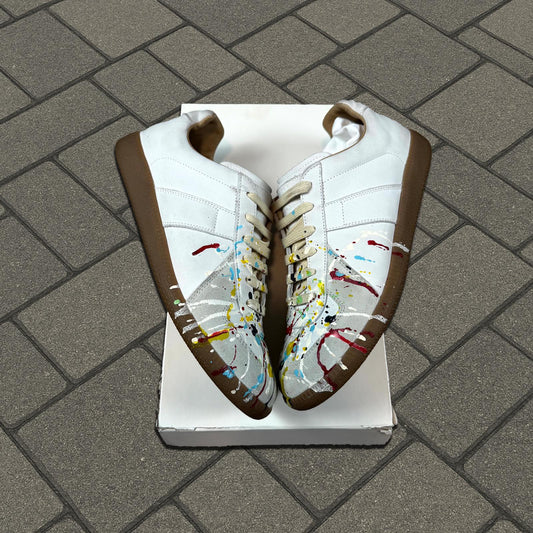 Maison Margiela White Paint Splatter Gat