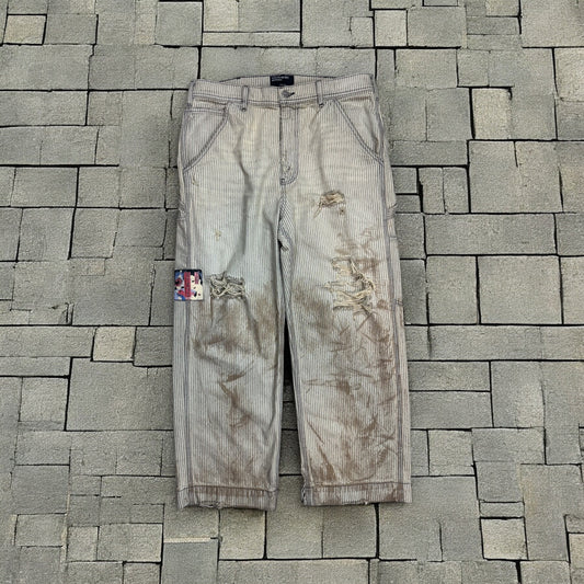 SS24 Enfants Riches Deprimes Shuji Patch Distressed Carpenter Pants