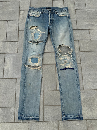 SS10 Undercover Navy Yarn 68 Denim