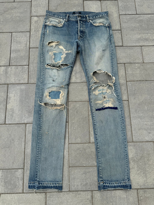 SS10 Undercover Navy Yarn 68 Denim