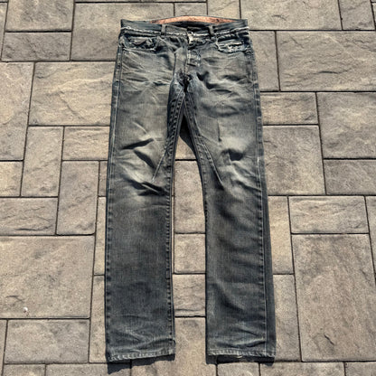 FW12 Rick Owens Dust Detroit Cut Denim