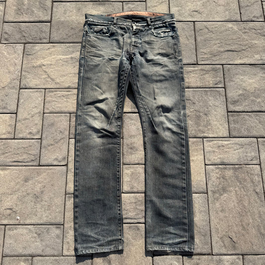 FW12 Rick Owens Dust Detroit Cut Denim