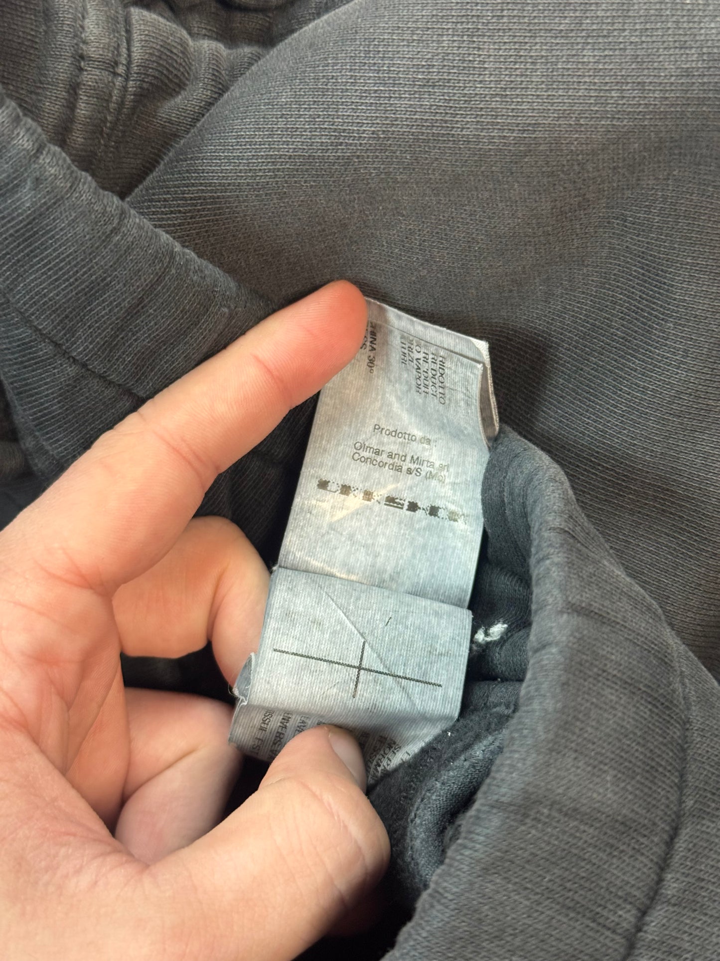 FW11 Rick Owens Berlin Cut Sweatpants