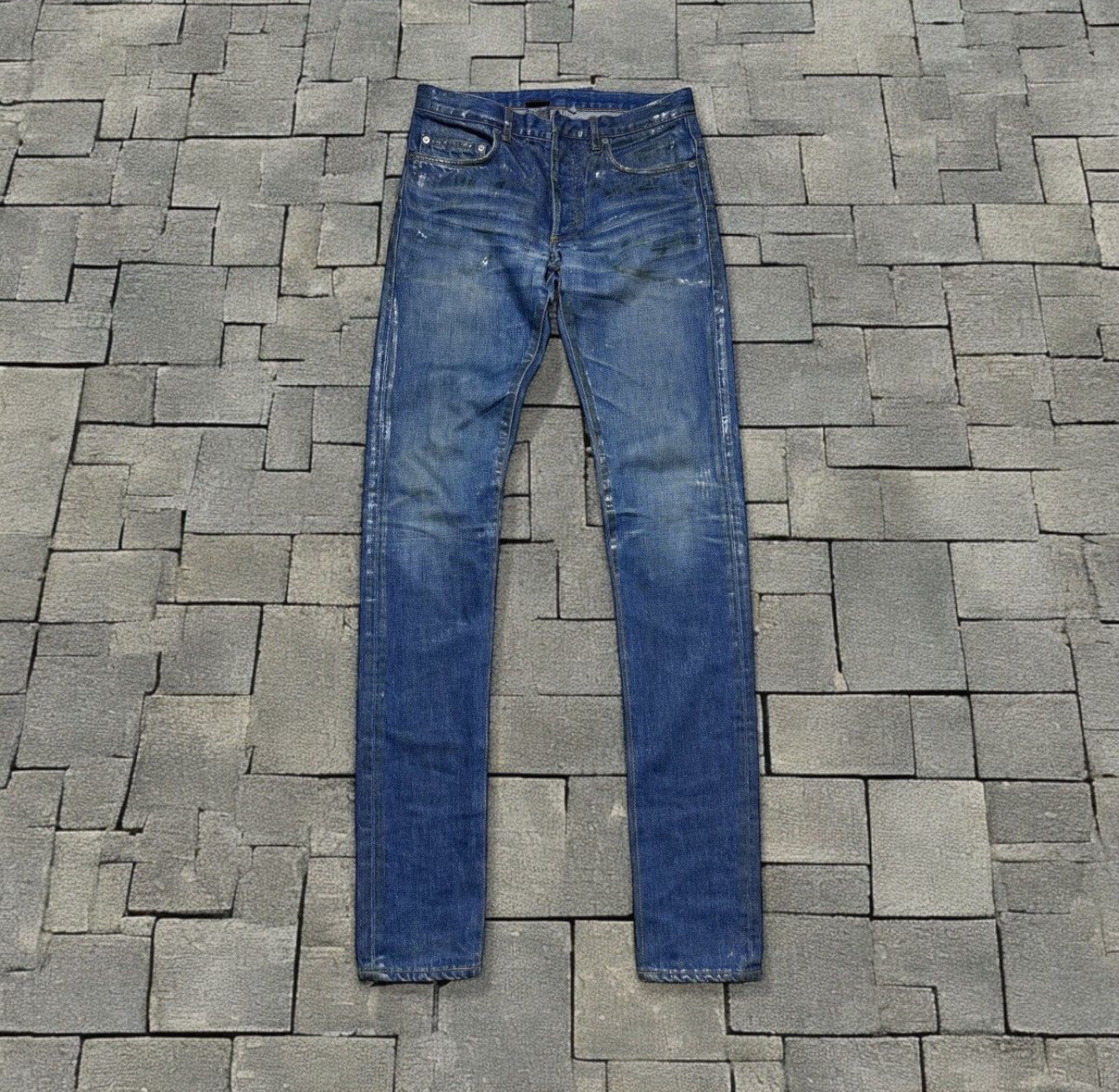AW07 Dior Homme Blue Luster Denim