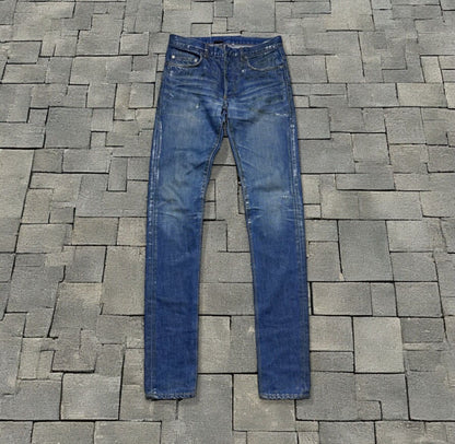 AW07 Dior Homme Blue Luster Denim
