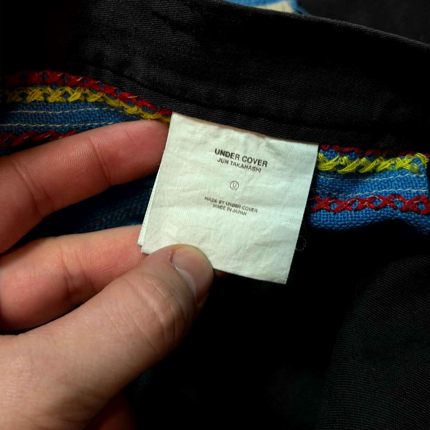 SS03 Undercover Ethnic Scab Pants