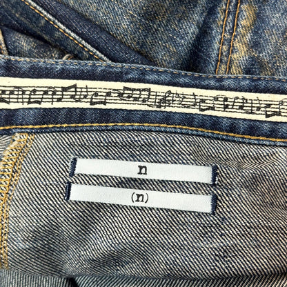SS07 Number Nine Mudwash Pain Denim