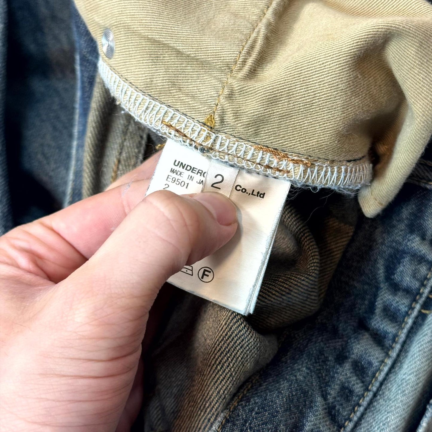 SS10 Undercover Blue Yarn 68 Denim
