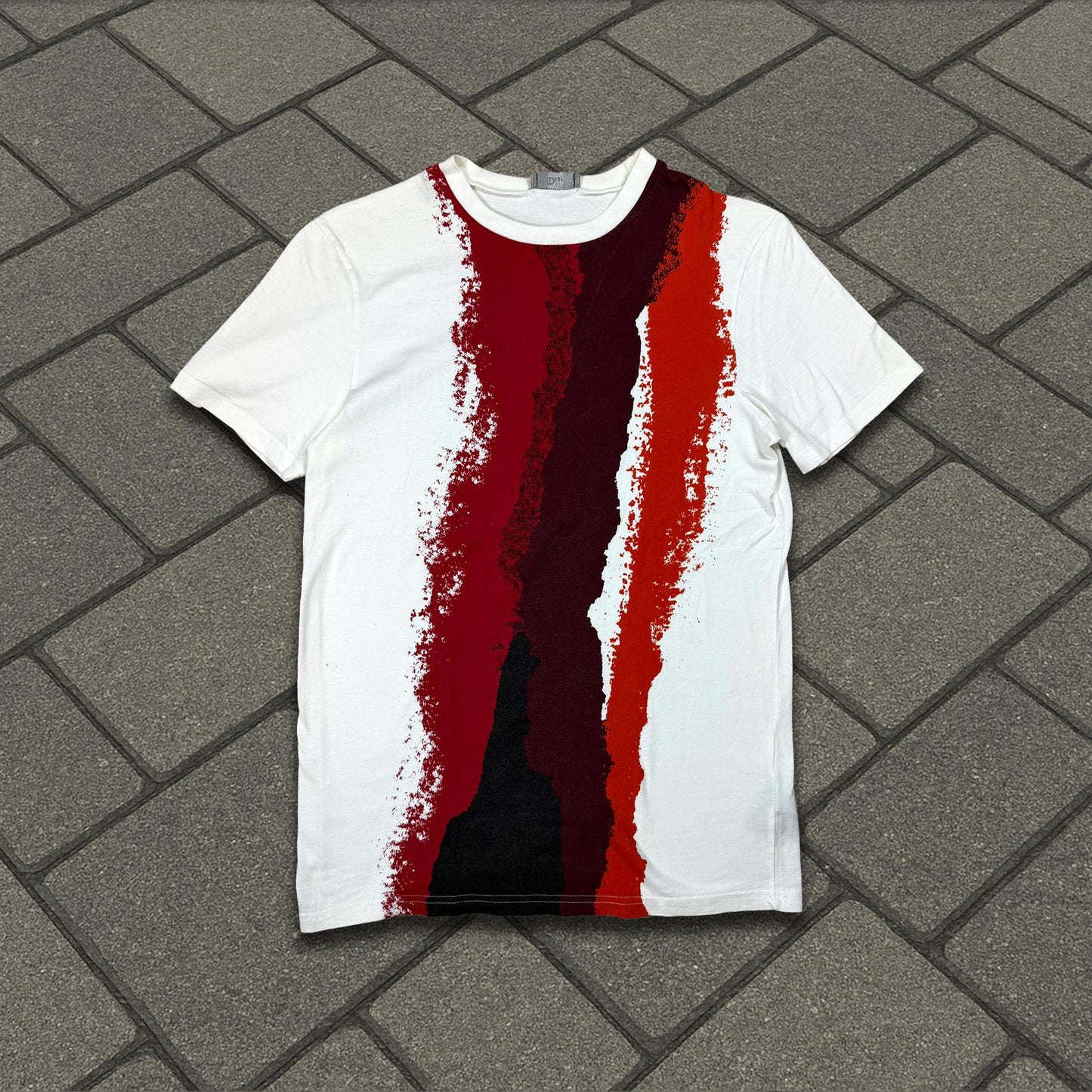 Dior Homme Abstract Painted Tee