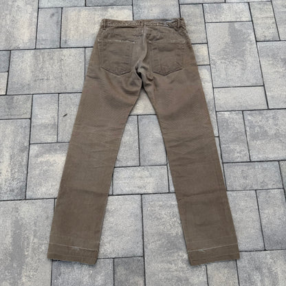 FW07 Rick Owens Grosgrain Detroit Cuts
