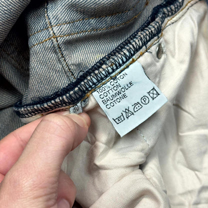 SS04 Dior Homme Waxed Bleu Clair Denim