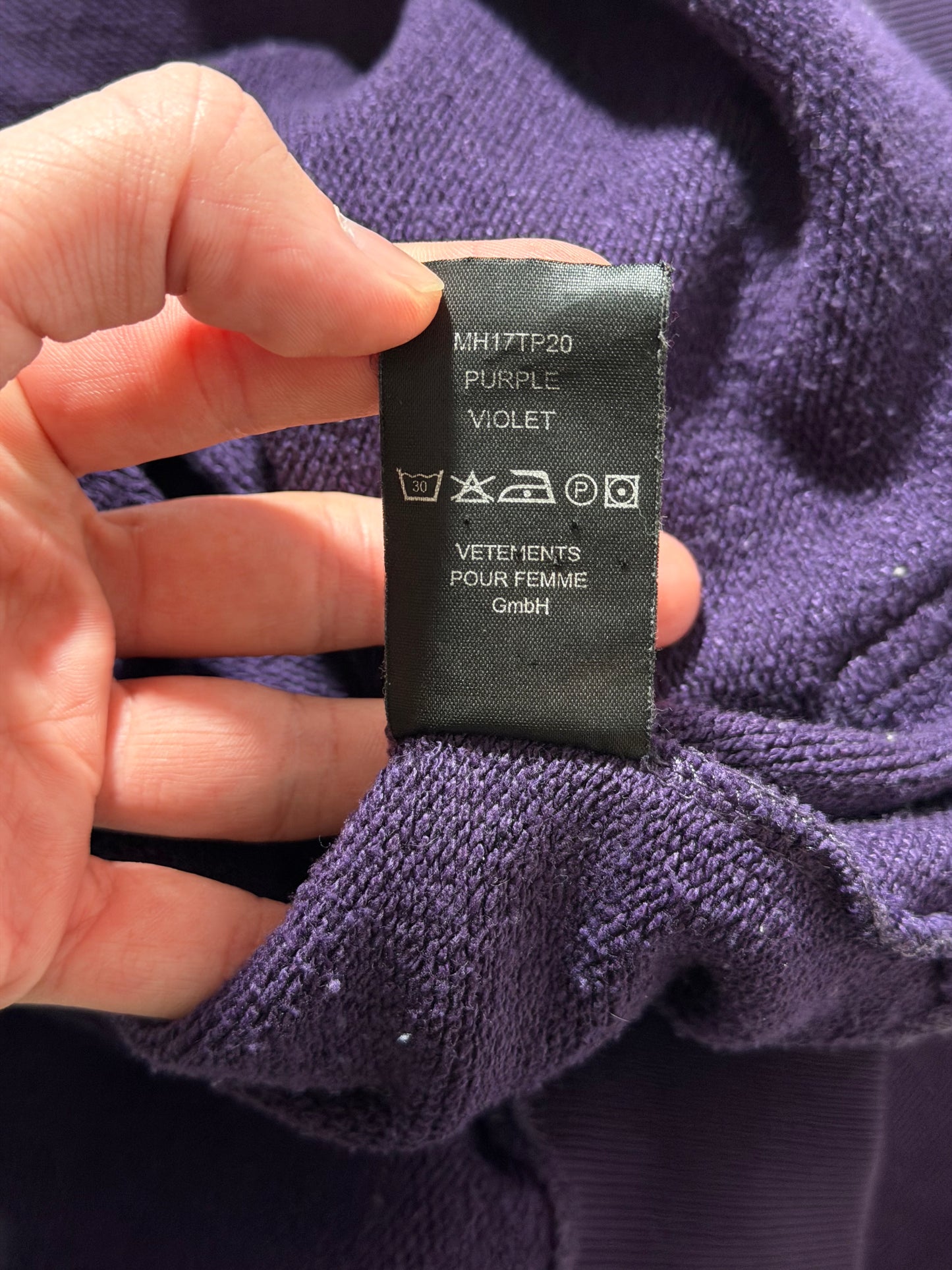 AW17 Vetements ‘Sexual Fantasies’ Hoodie