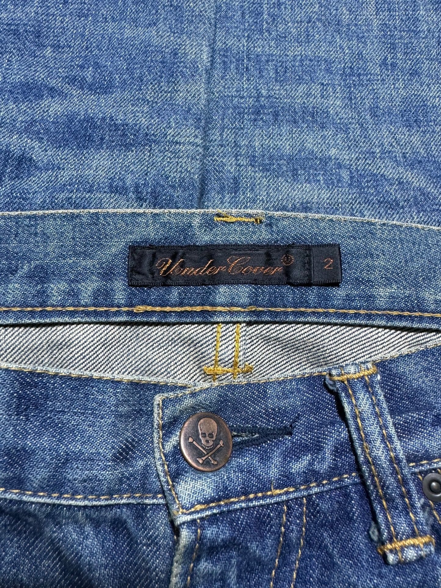 AW05 Undercover “Arts & Crafts” Heart Boro Denim