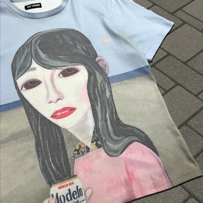 SS13 Raf Simons Brian Calvin 'Alta California' Modelo Tee