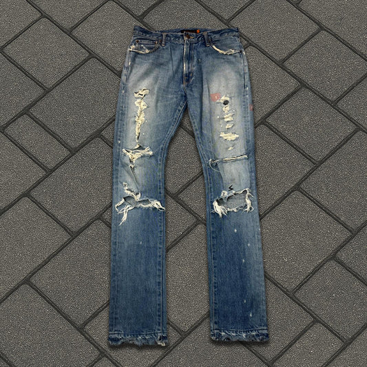 SS05 Undercover Graffiti Patch Denim