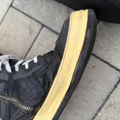 SS08 Rick Owens Blistered Leather Dunks
