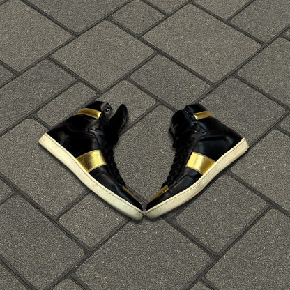Saint Laurent Paris Sl/01H Gold Sneaker