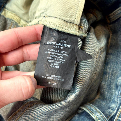 2016 Saint Laurent Black Chain D02 Denim