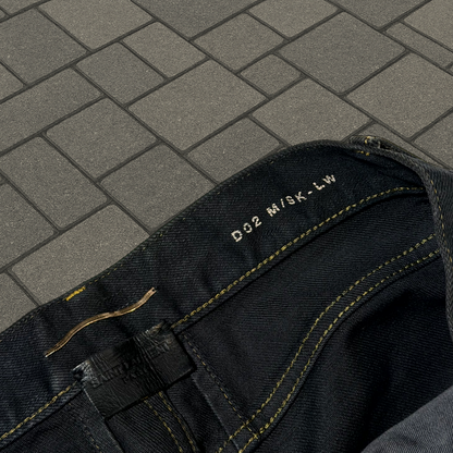 FW14 Saint Laurent Paris Oil Crash Denim