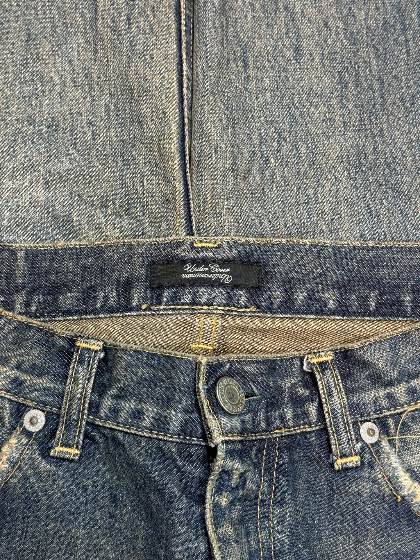 SS10 Undercover Red Yarn 68 Denim