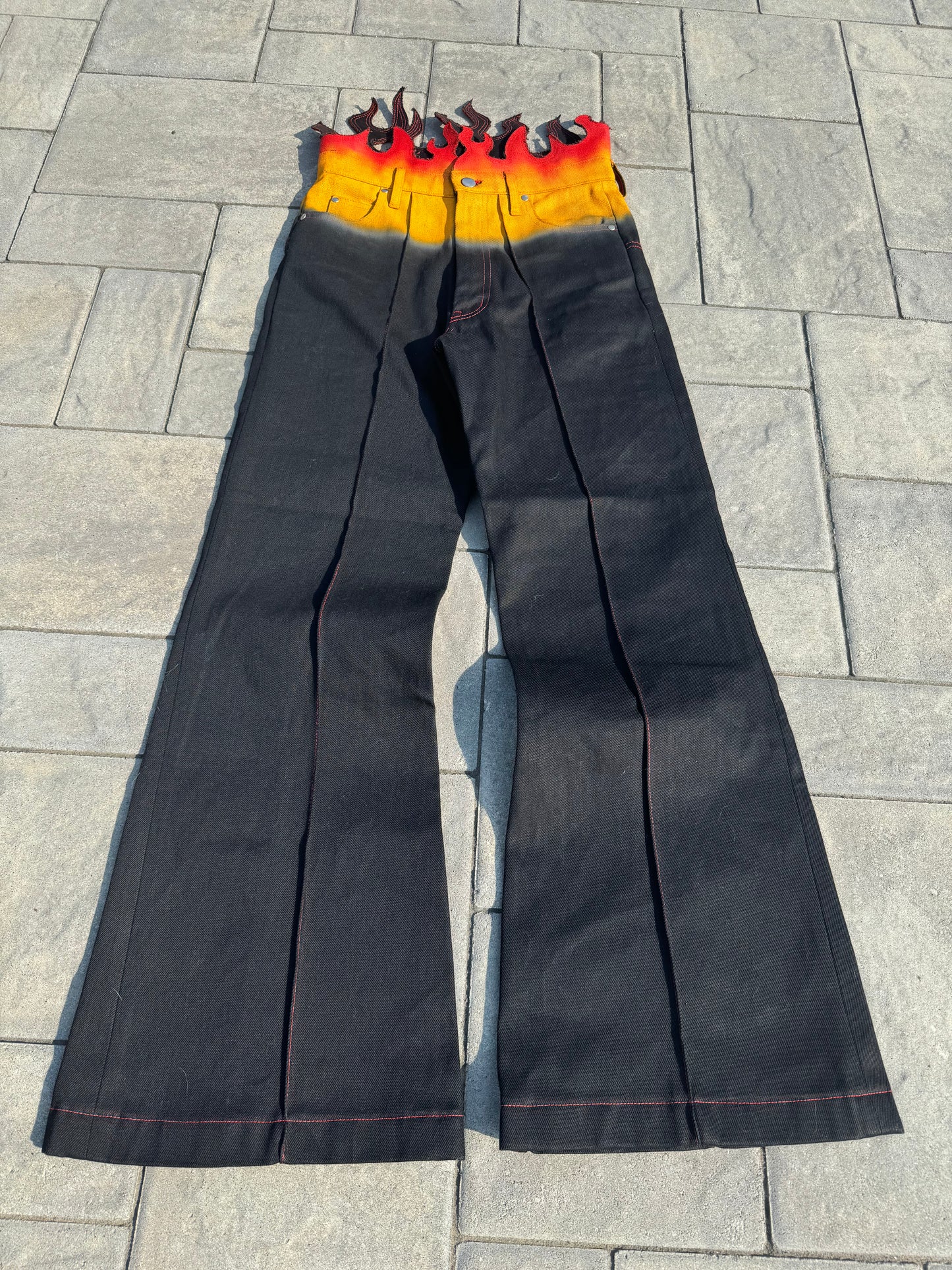 Tender Person Flame Bootcut Denim