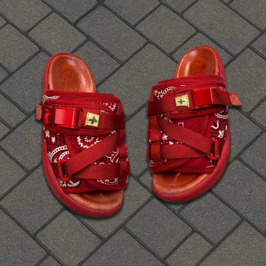 2013 Visvim Red Paisley Christo Sandal