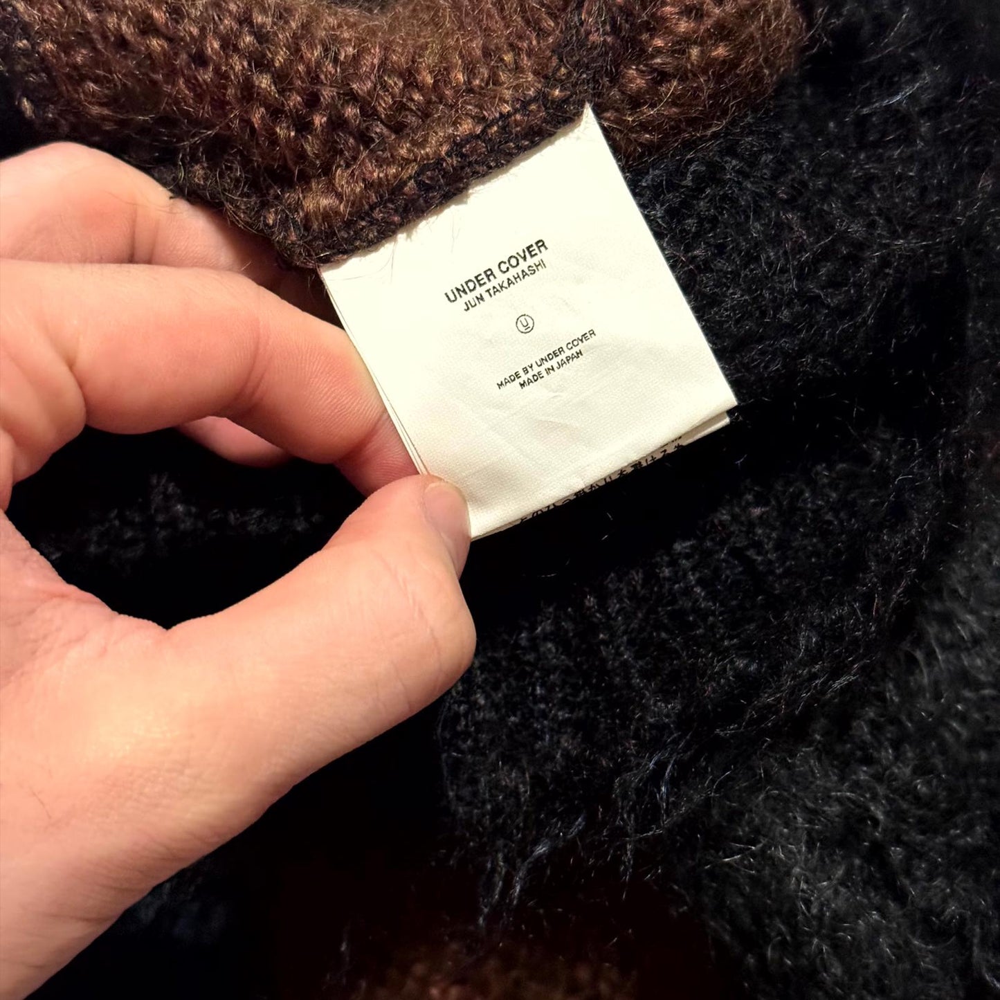 AW02 Undecover 'Witches Cell Division' Mohair Sweater