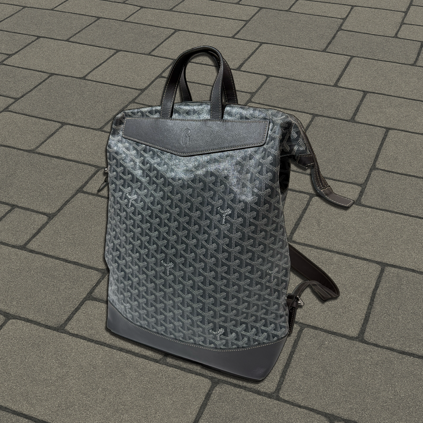 Goyard Grey Cisalpin Backpack