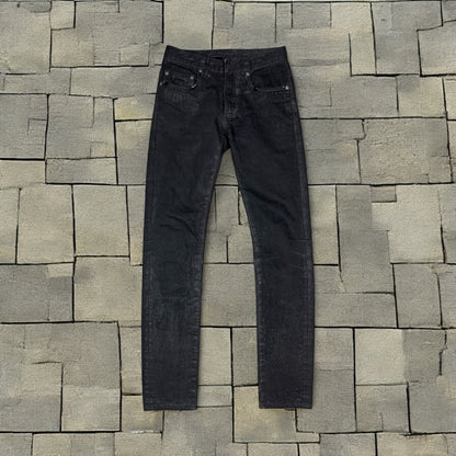 AW07 Dior Homme Coated Denim