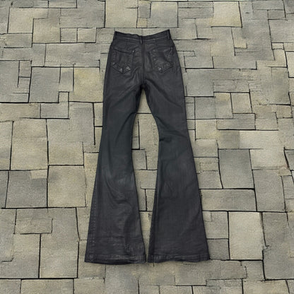 Rick Owens Waxed Bolan Denim