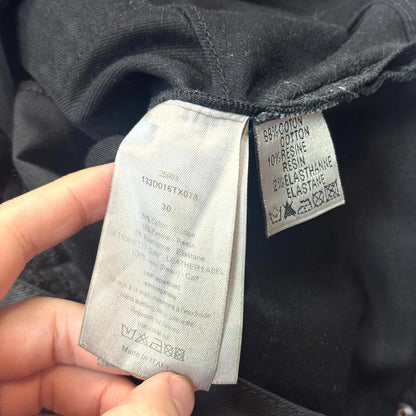 Dior Homme Black Waxed Denim