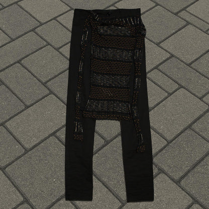 SS06 Raf Simons Knit Front Zombie Pants