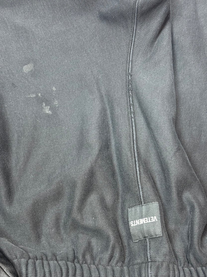 AW19 Vetements Black Spellout Sweatpants