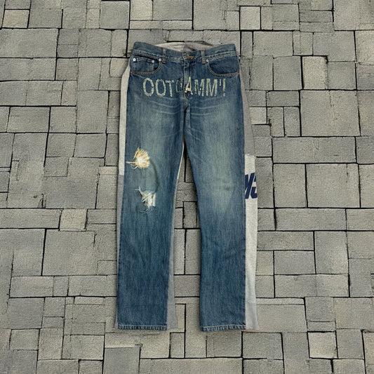 AW02 Undercover “Witches Cell Division” IMMADTOO Hybrid Denim