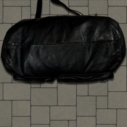 AW06 Dior Homme Leather Deville Duffel Bag