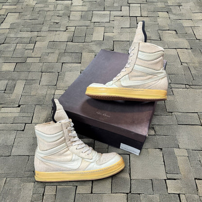 FW08 Rick Owens Pony Hair Milk Dunks