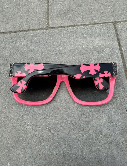 Chrome Hearts “SLHORE” Pink Sunglasses