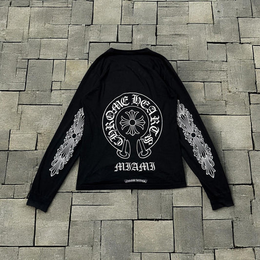 Chrome Hearts Miami Horseshoe Longsleeve