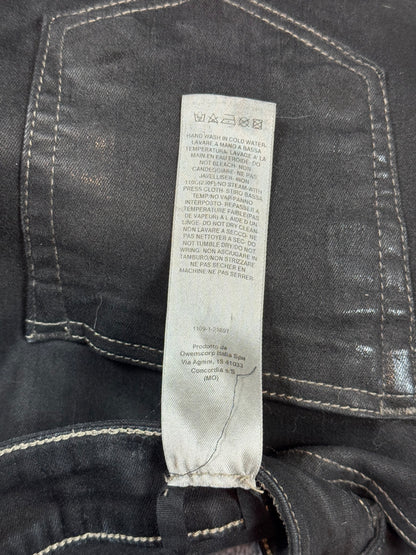 Rick Owens Waxed Detroit Cut Denim
