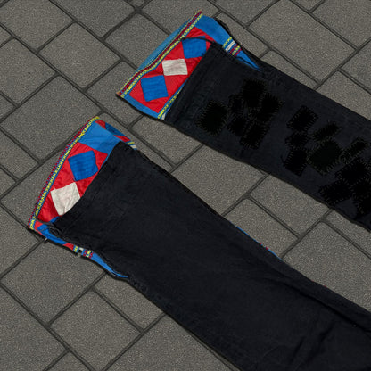 SS03 Undercover Ethnic Scab Pants
