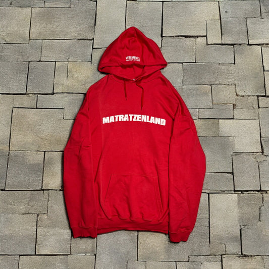 SS18 Vetements Matratzenland Hoodie