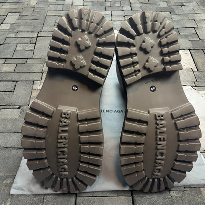 Balenciaga Brown Steroid Boots