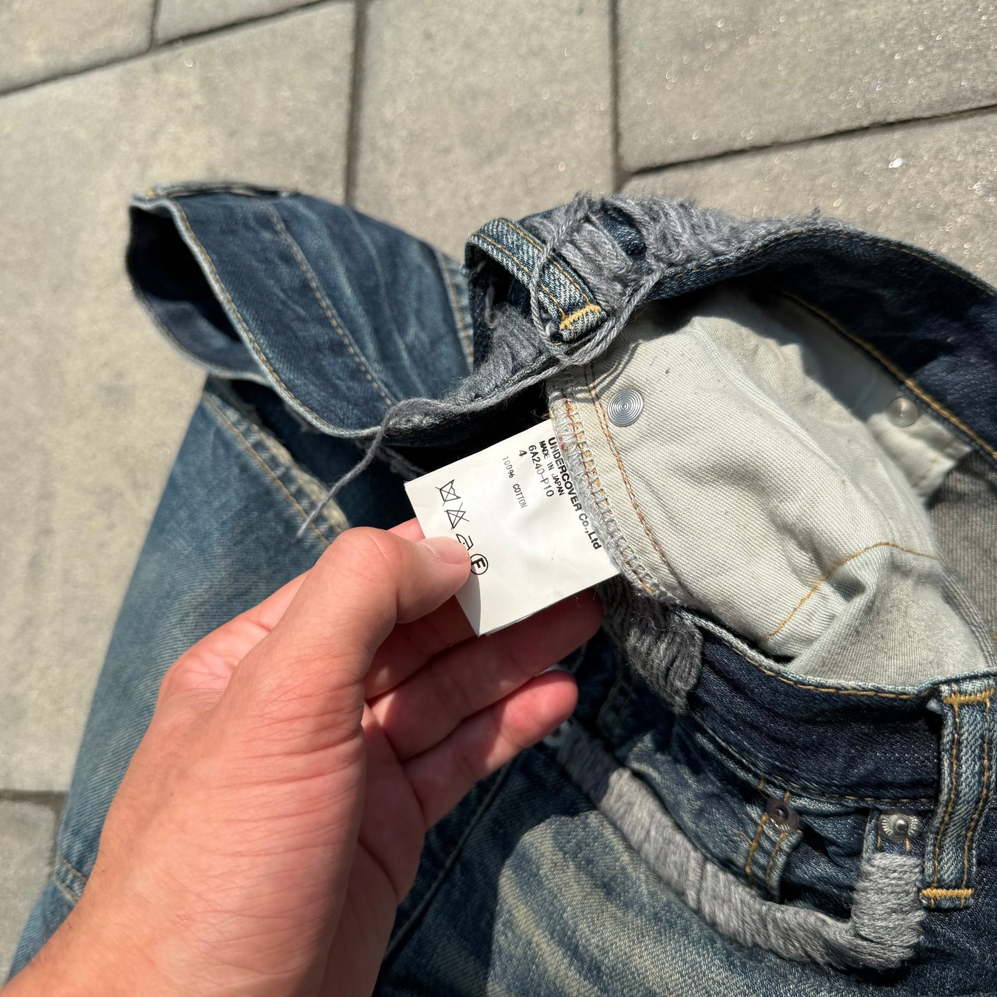 AW06 Undercover Bug Denim