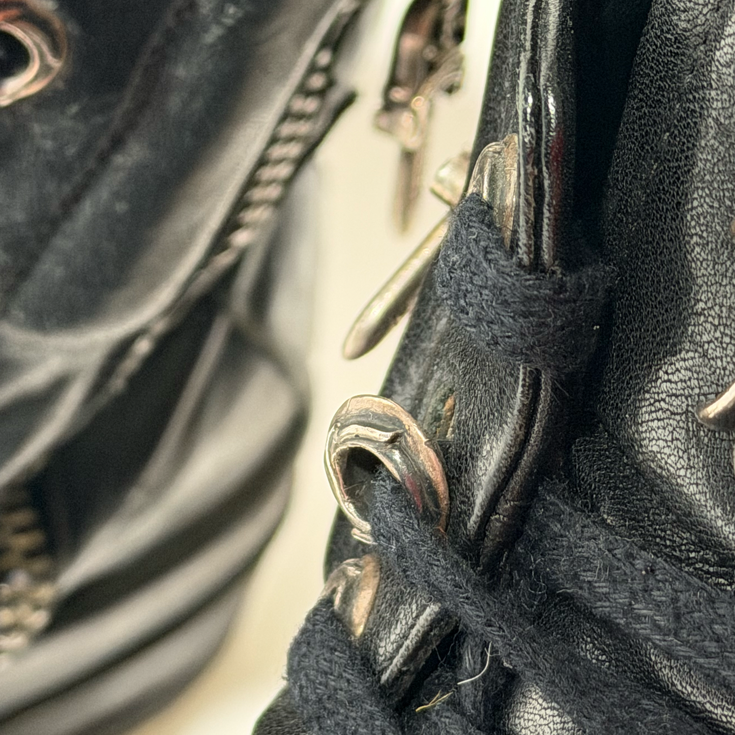 Chrome Hearts Rick Owens Black Geobasket