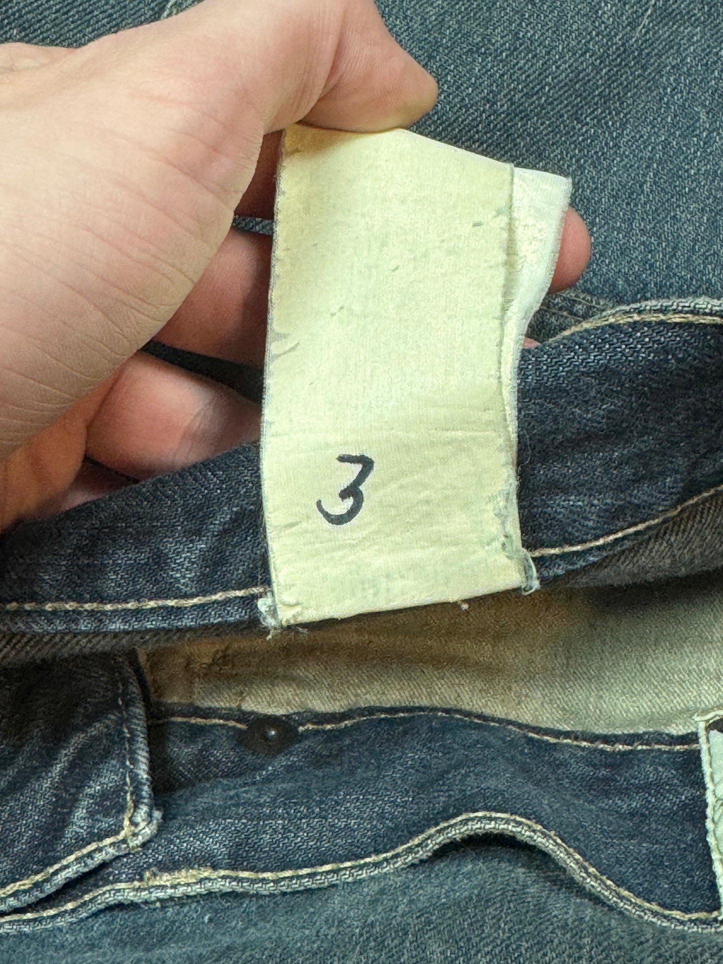 Rick Owens Olmar & Mirta Blue Wash Denim