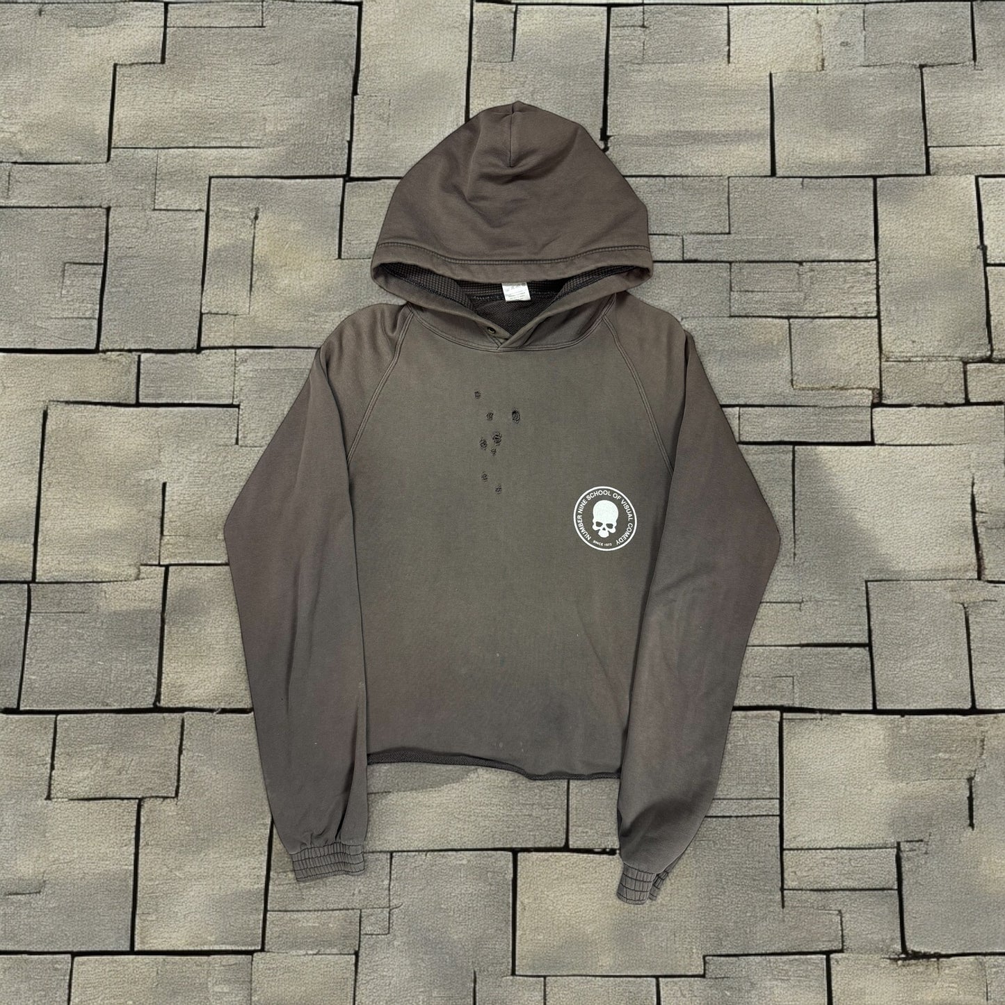 SS01 Number Nine “ School Of Visual Comedy “ Hoodie
