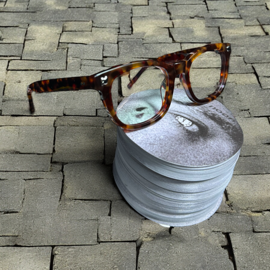 Number Nine Crying Hearts Glasses