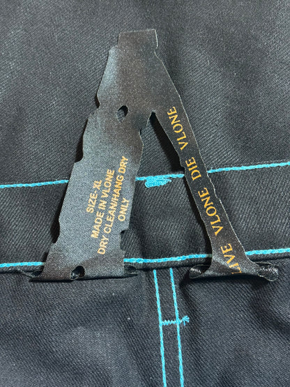 Vlone Blue Old English Denim