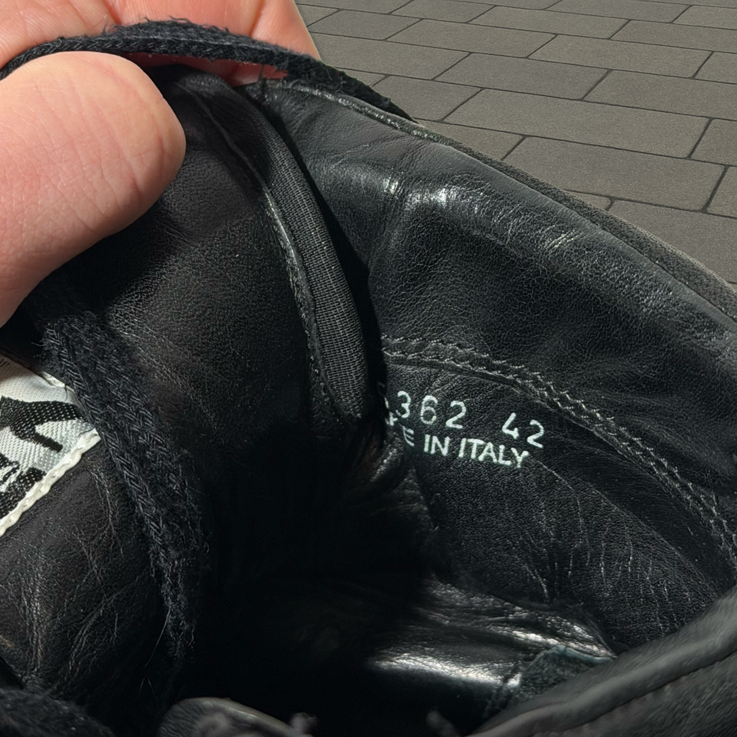 Chrome Hearts Rick Owens Black Geobasket